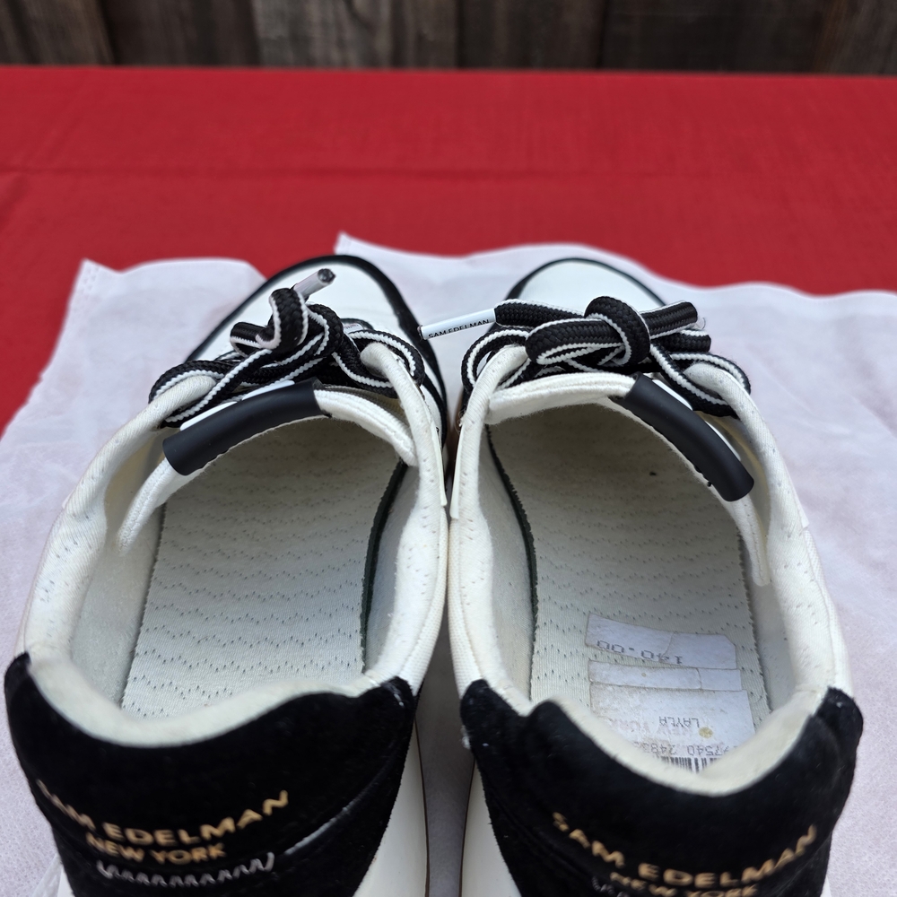 Sam Edelman Women's Black and White Sneakers - Picture 8 of 10